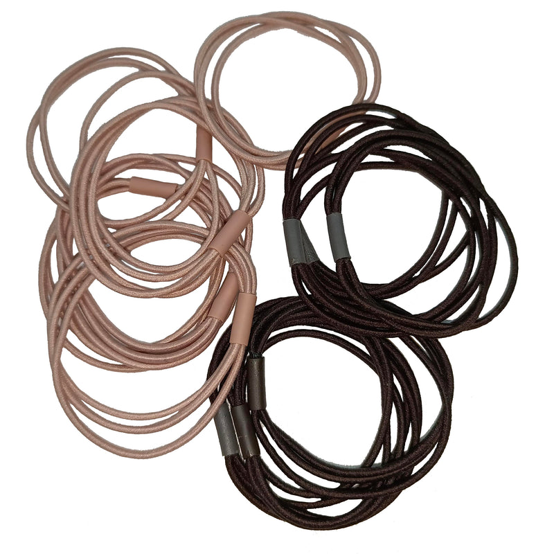 DUAIU 12Pcs High Elastic Hair Ties Rubber Band Elastic Rope Hair Ties - Elastic Korean Style Simple Ponytail Holder