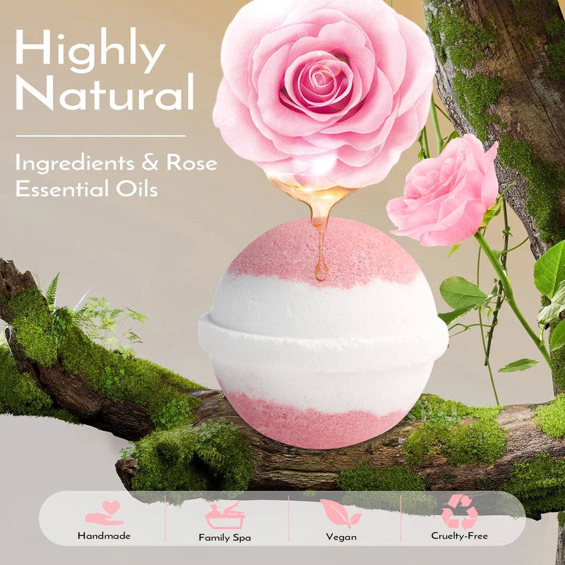 DUAIU Bath Bombs for Women Gift Set 14 Pcs Fizzy Bubble Bath Balls with Essential Oil Natural Organic Perfect for Bubble Spa Bath Birthday Mothers Day Gifts Idea for Her Wife Monther and Girlfriend