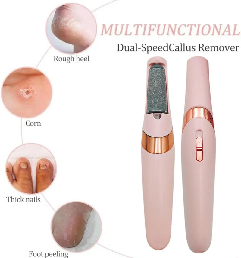 DUAIU Pedicure Electronic Tool File Feet Callus Remover Hard Skin Remover Foot Care Tools