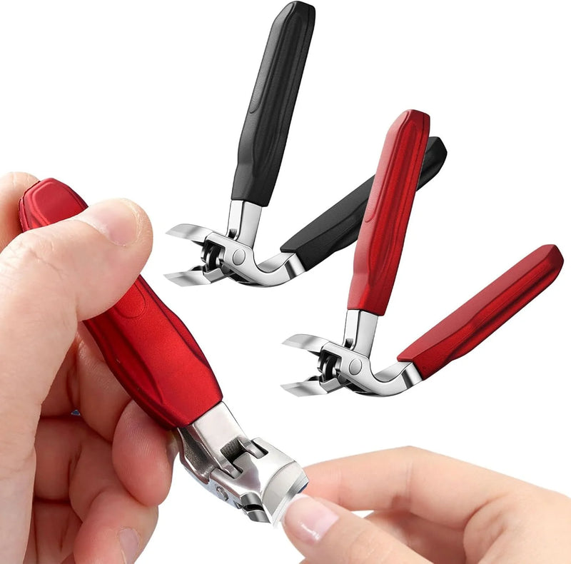 DUAIU Clipmaster Pro Toenail Clipper - Ultra Sharp & Easy-Grip Nail Clippers for Seniors & Adults | Portable Nail Care Tool for Thick or Ingrown Nails,Ergonomic Design for Safe & Precise Trimming