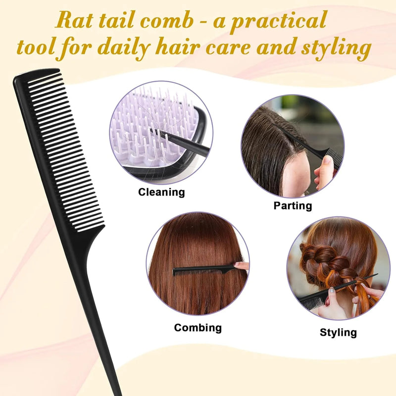 DUAIU Detangler Brush, Paddle Vented Hair Brush Anti-Static No Tangle Knot for Wet Dry Hair, Faster Drying Detangling Hairbrush and Parting Teasing Comb for Women Men