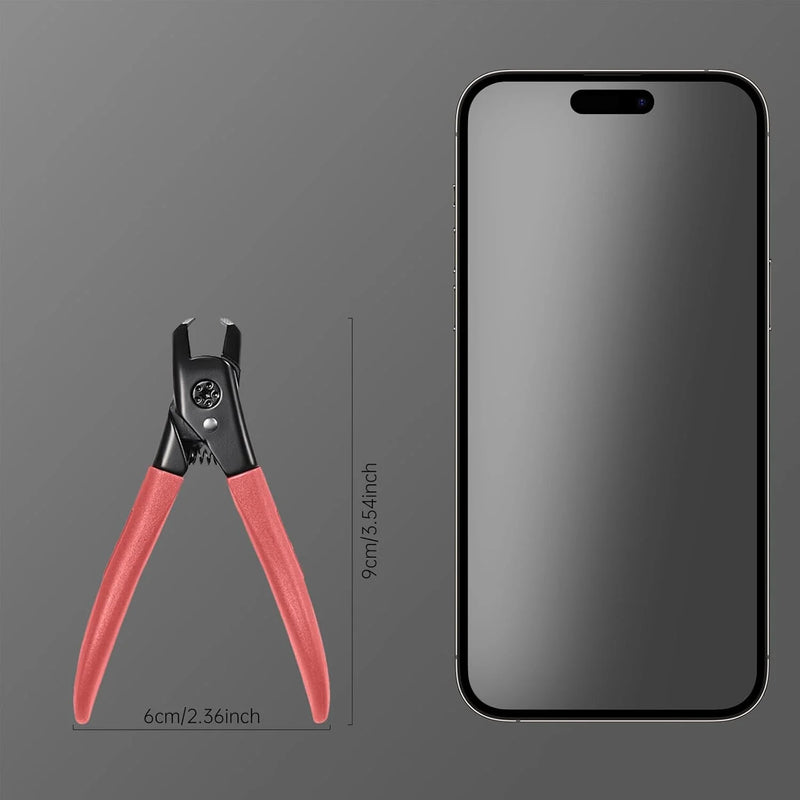 Nail Clippers for Thick Nails DUAIU Toenail Clippers Wide Jaw Nail Cutter Heavy Duty Nail Clipper Sharp Curved Toe Nail Clippers for Men and Women,Red