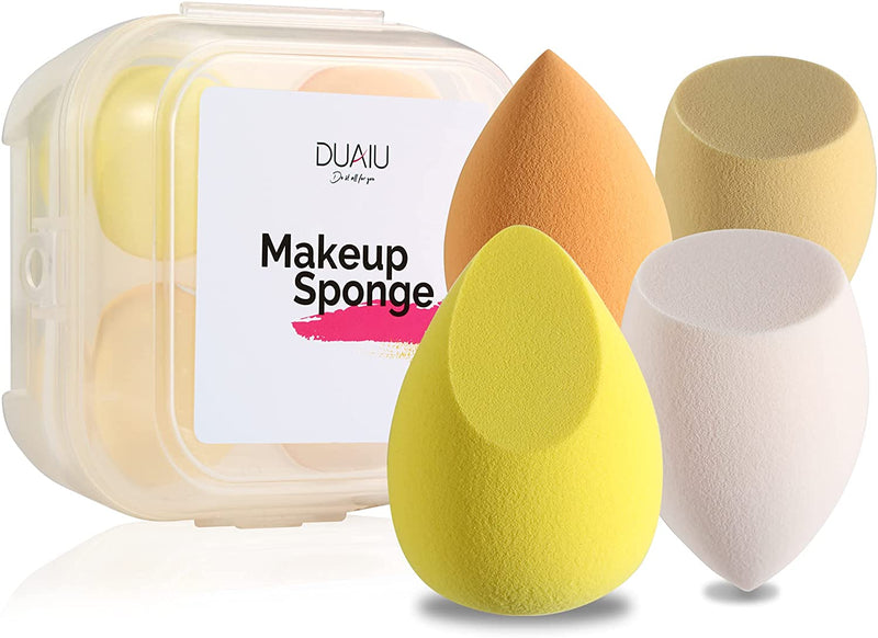 Makeup Sponge DUAIU 4 Pack Beauty Blender Foundation Sponges Set - DUAIU Shop